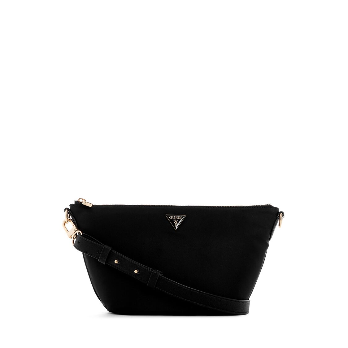 Guess Mauve Convertible Hobo, Black