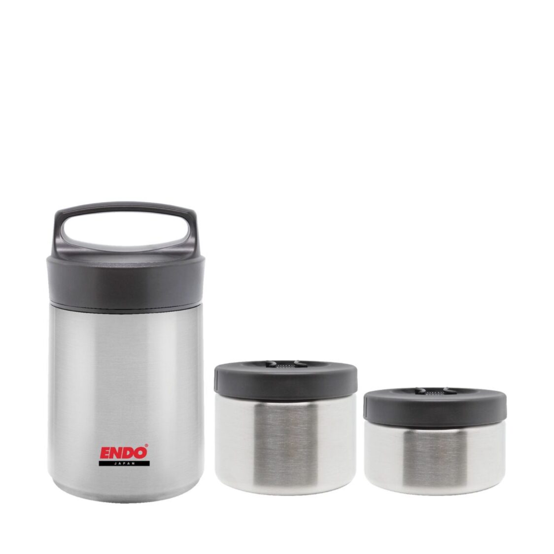 Endo-Pro Double Stainless Steel Thermal Food Carrier 1.5L (CX-4019)