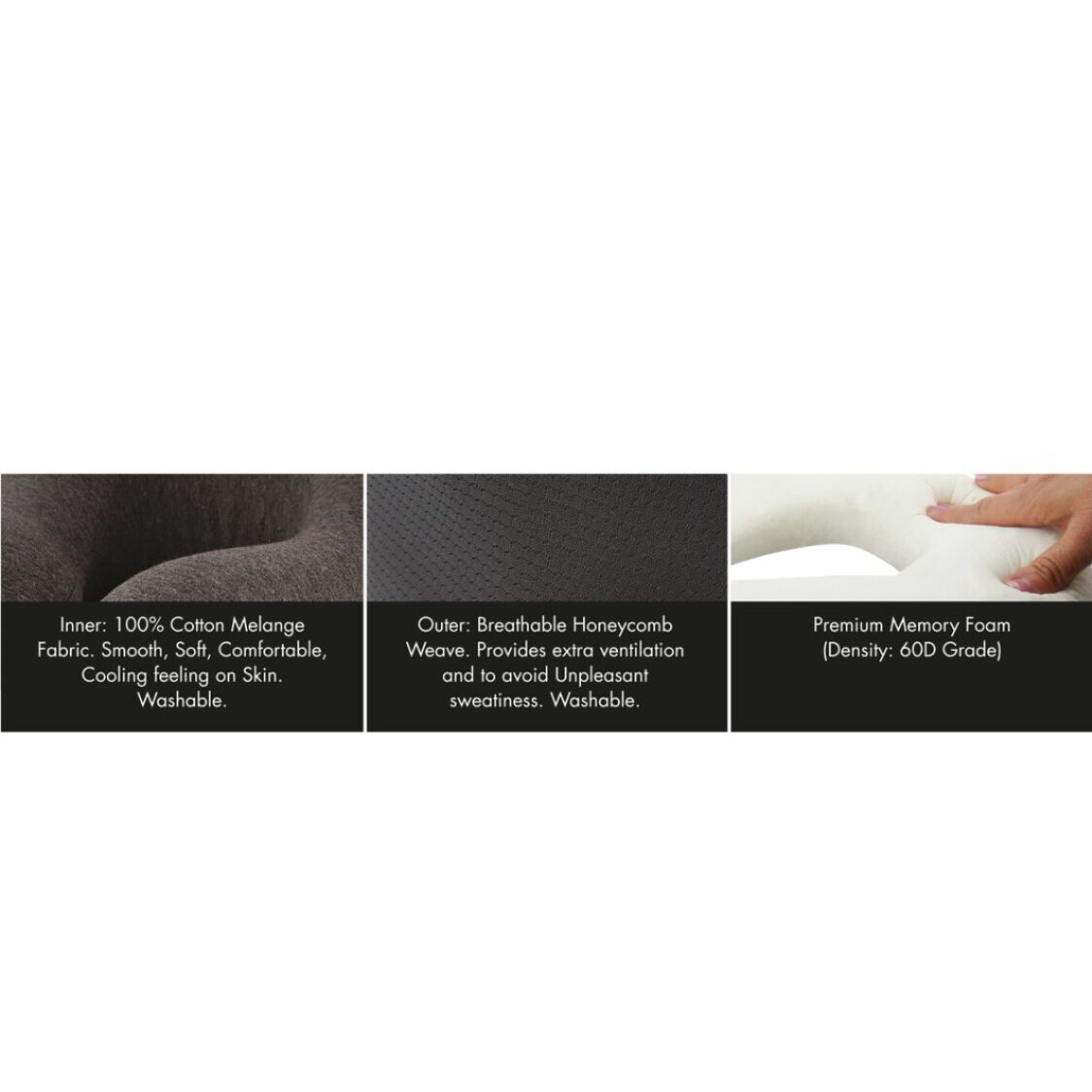 Travel Joy Sushi Travel Pillow - Deep Sea Blue