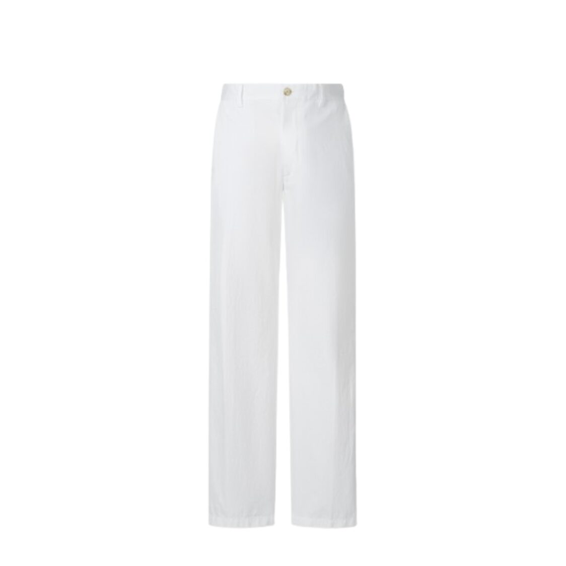 Man On The Boon Washed Cotton Chino Pants White