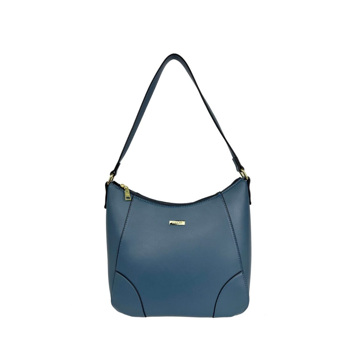 Mel&Co Faux Leather Lightweight Shoulder Bag