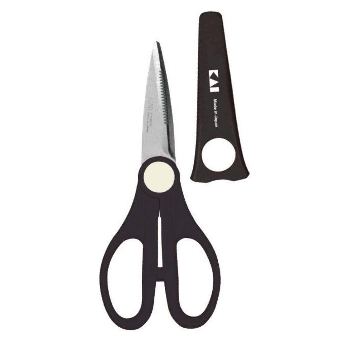 KAI Santoku & Scissors & Cutting Board Set (BE-0403, DH-5095, AP-5305)