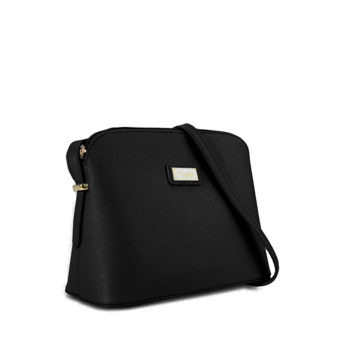 Mel&Co Saffiano Leatherette Sling Bag