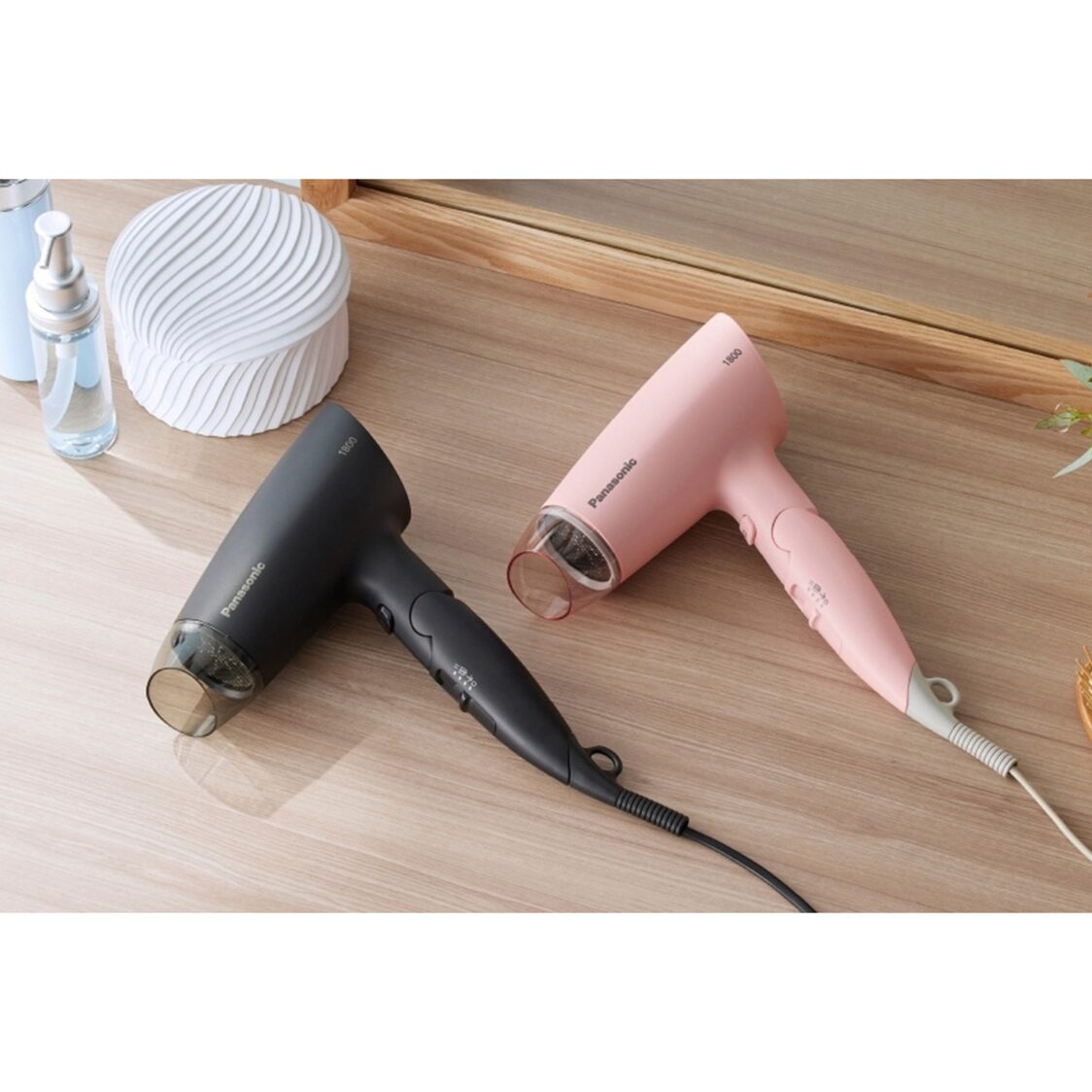 Panasonic 1800W Compact Hair Dryer - Pink (EH-ND37-P)