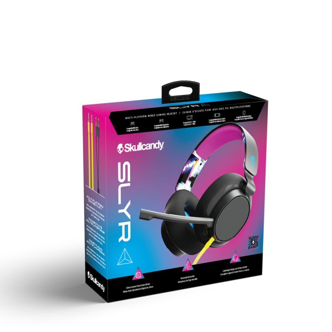 Skullcandy Slyr Multi-platform Gaming Wired Over Ear Black Digi-hype
