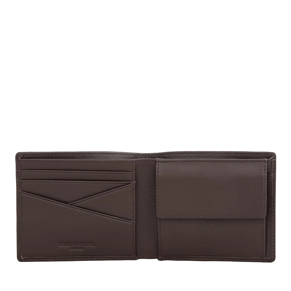 Braun Buffel Studio Wallet With Coin