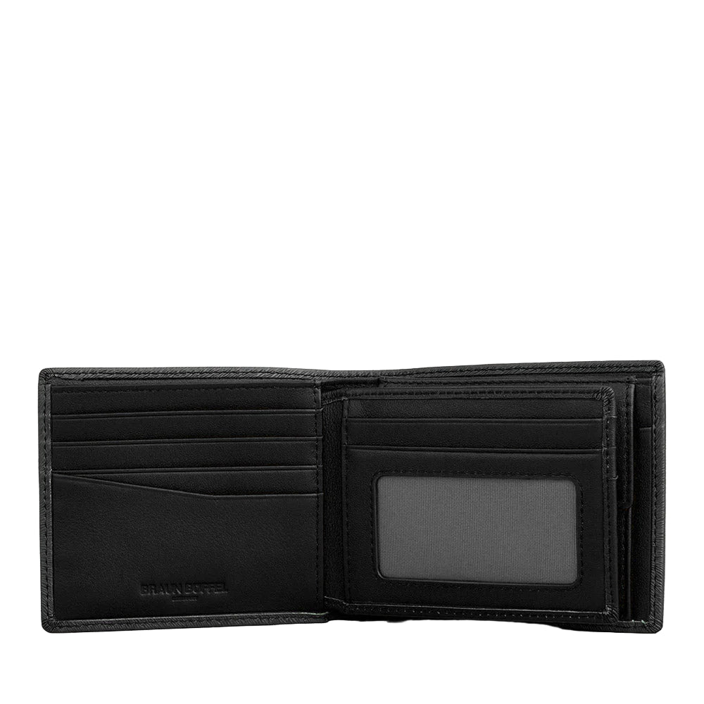 Braun Buffel Agmarine Centre Flap Wallet With Coin Compartment