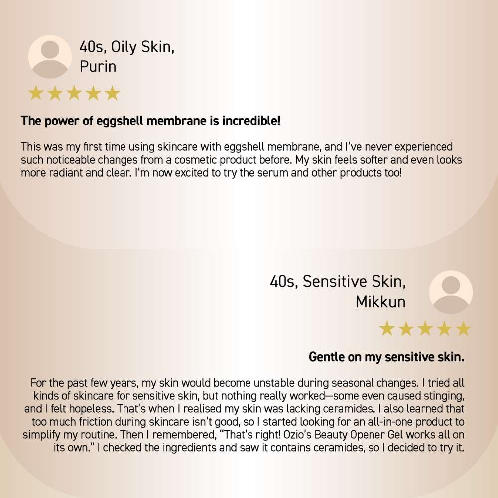 Ozio Beauty Opener Gel