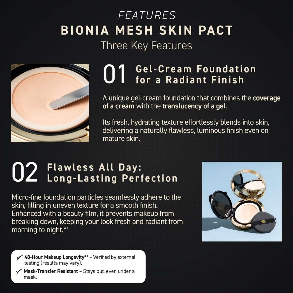 Qsai Bionia Mesh Skin Pact
