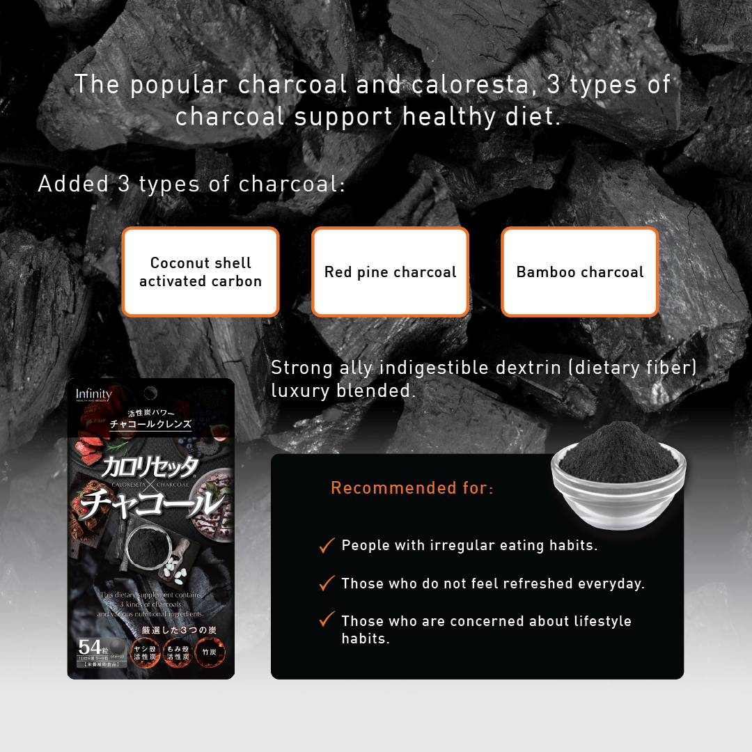 Caloreseta x Charcoal 180g