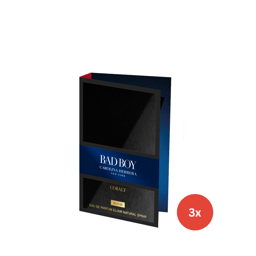 Carolina Herrera For Him Bad Boy Cobalt Elixir Vial 1.5ml