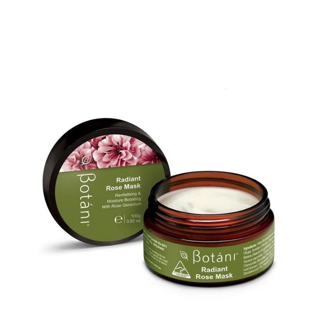 Botani Radiant Rose Mask 100g