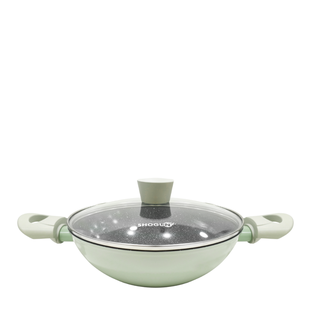 La Gourmet Shogun Smart 3pcs Ceramic Cooking Set- Green LGSNST429902