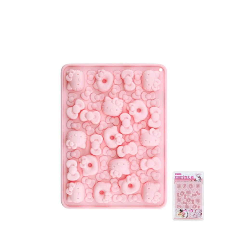 Chefmade Hello Kitty Silicone Chocolate Mould 1898CM-KT7050 - Pink