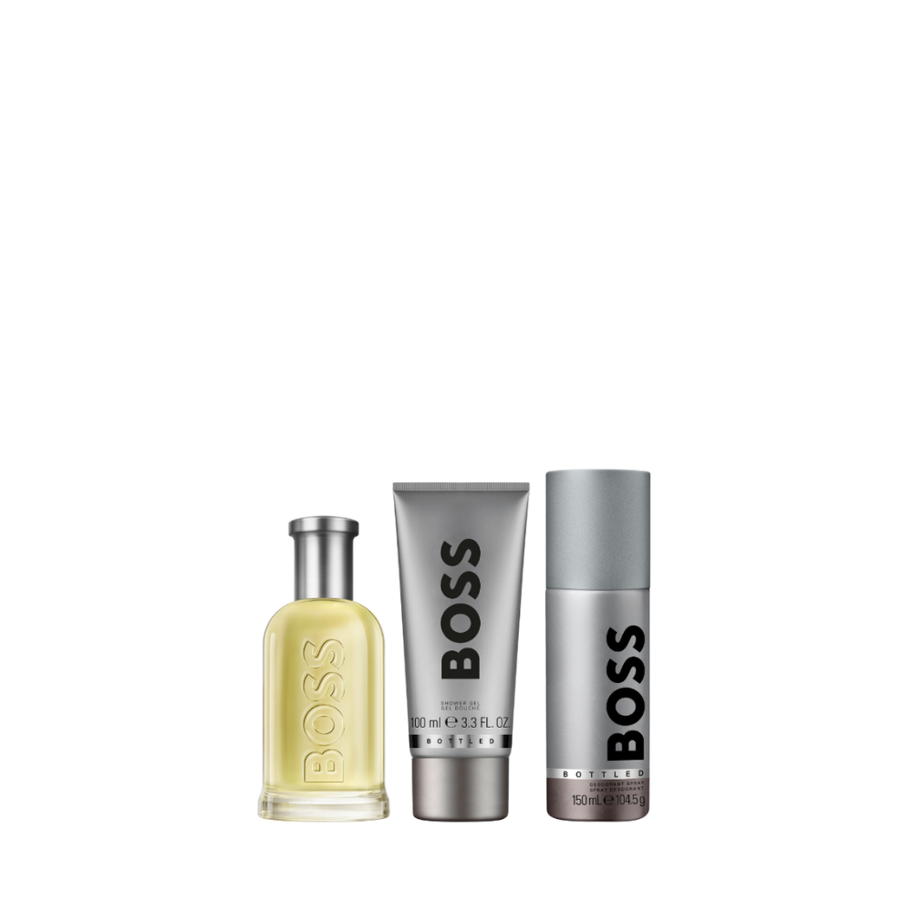 Hugo Boss Limited Edition Boss Bottled Eau de Toilette Trio Gift Set