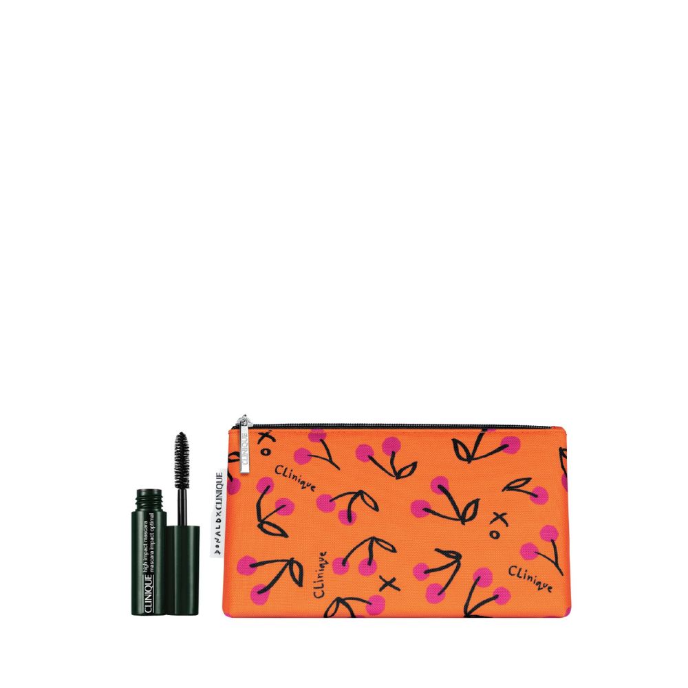 Receive a mini mascara + a pouch with purchase of any Lipsticks on Clinique (Gift with Purchase)
