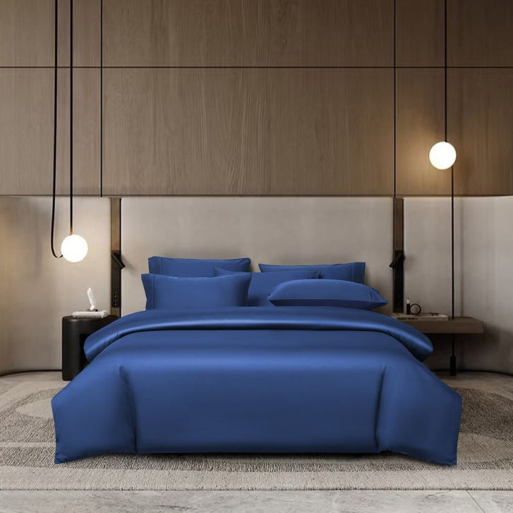 Canopy Creek Fitted Sheet Set - Navy