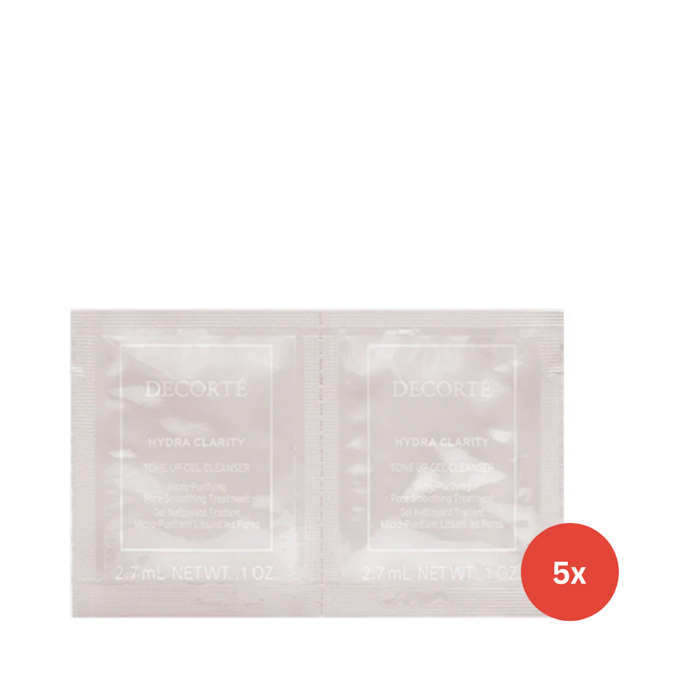 Decorte Hydra Clarity Tone Up Gel Cleanser 2.7ml Sachet