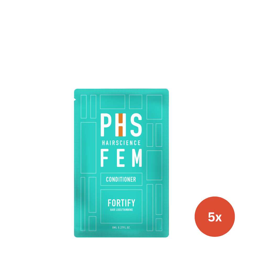PHS Hairscience FEM Fortify Conditioner 8ml x5