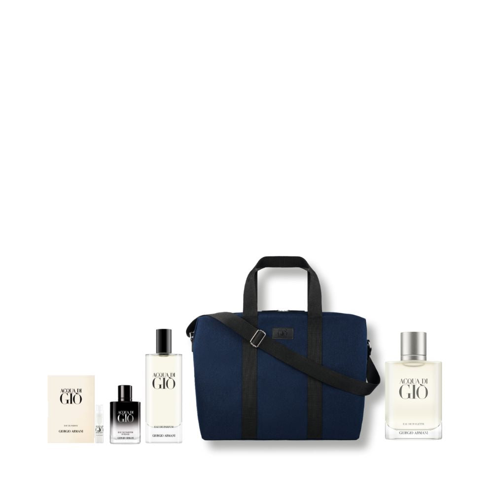 Receive 5-pc gift including full sized perfume with $280 nett spend on Giorgio Armani Fragrance for HIM (Gift with Purchase)
