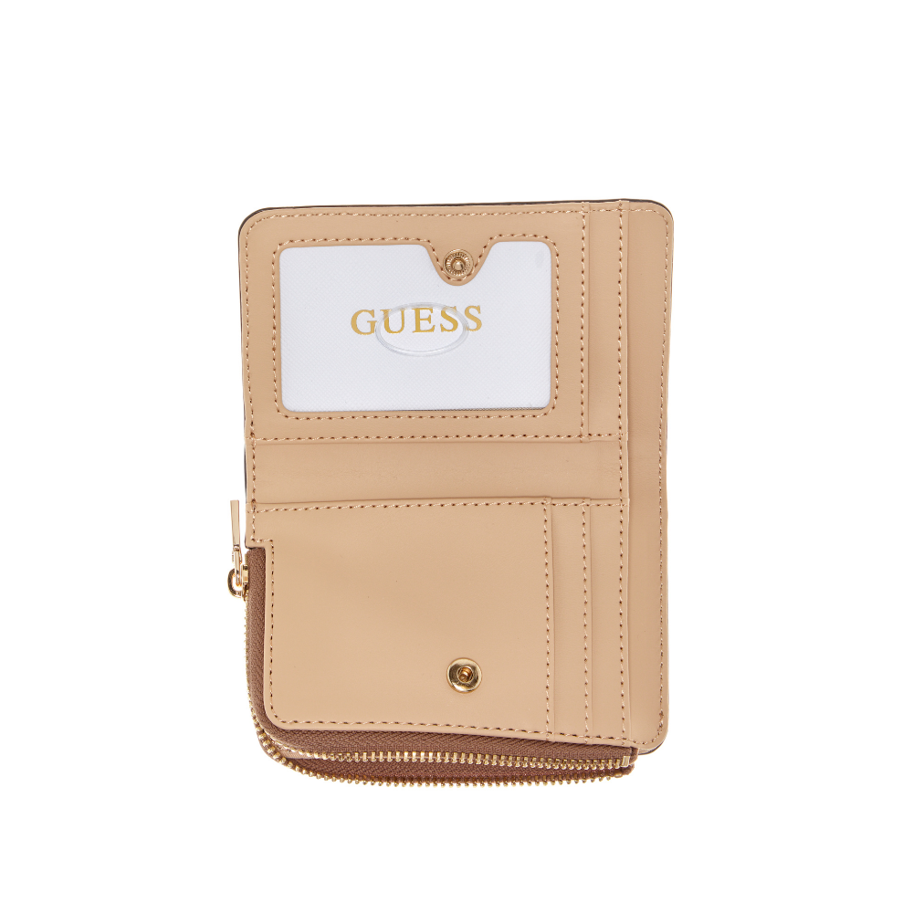 Guess Bolena Slg Zip Around Card Case - Midnight