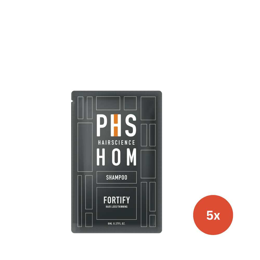 PHS Hairscience HOM Fortify Shampoo 8ml x5