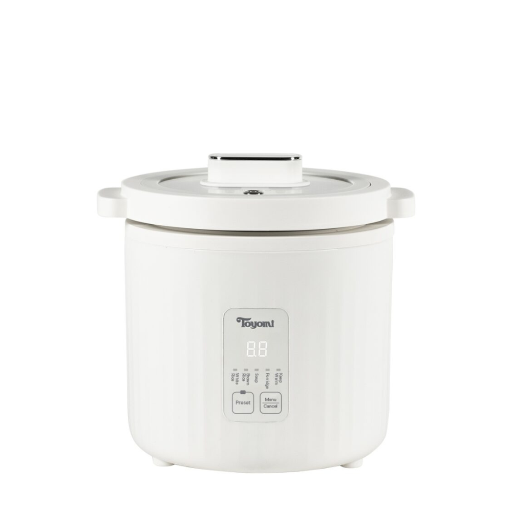 Toyomi SC990 1.0L Mini Ceramic Slow Cooker/Rice Cooker