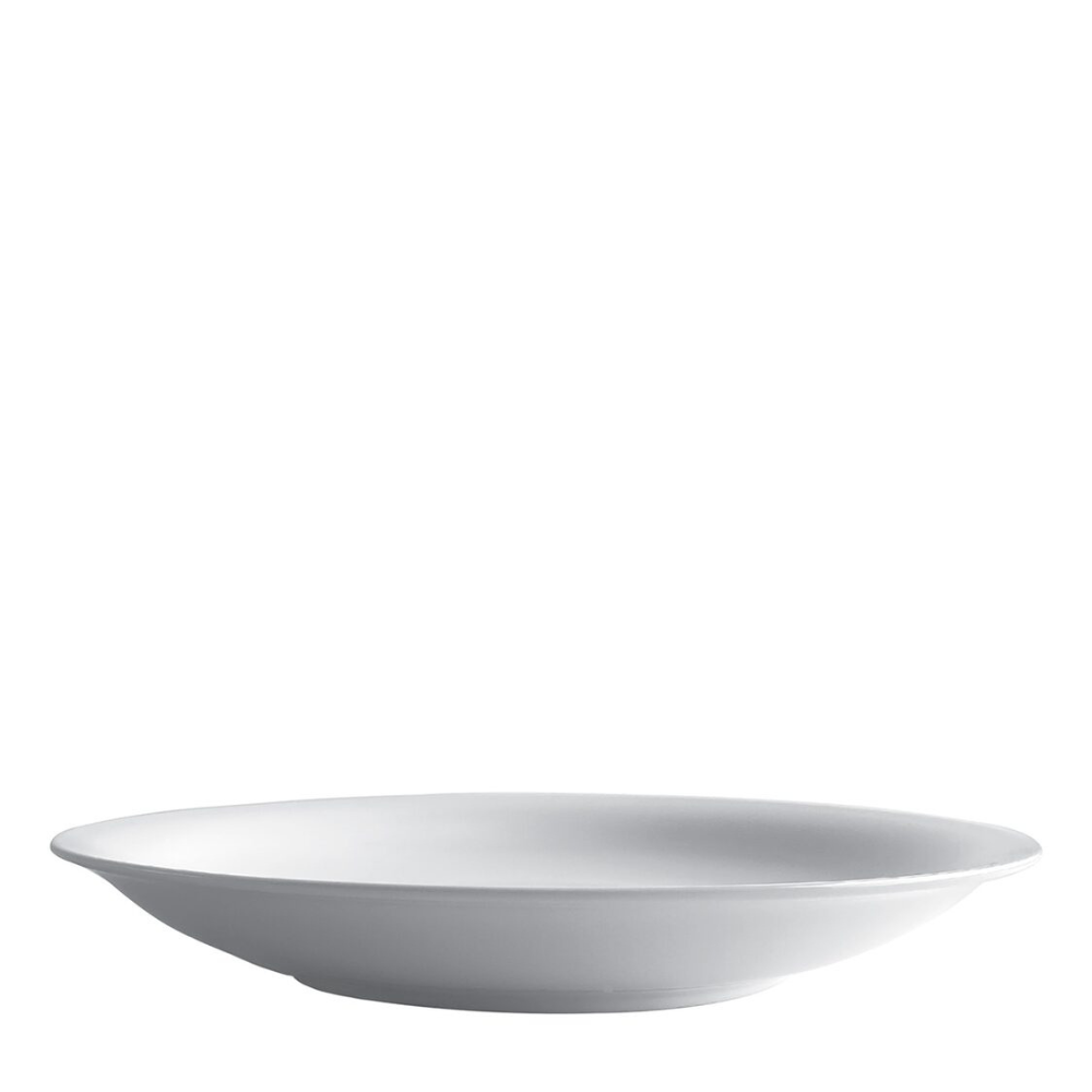 Soirée By Charles Millen-Weiss-04 Coupe White 10.25" Dinner Plate