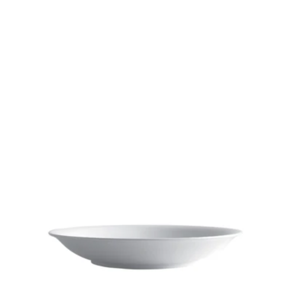 Soirée By Charles Millen-Weiss-03  Coupe White 9" Soup/Pasta Plate