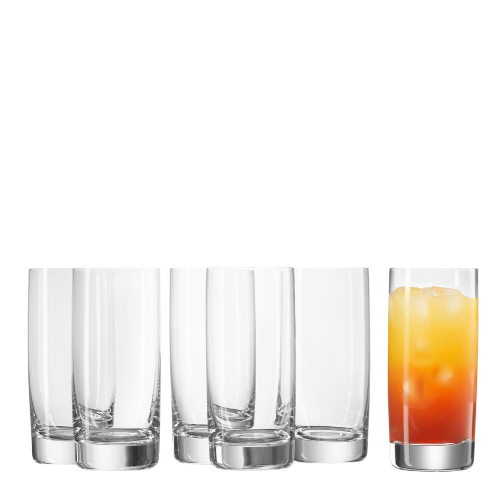 WMF EasyPlus Long Drink Tumbler, 6 pieces (09-0737-9990)