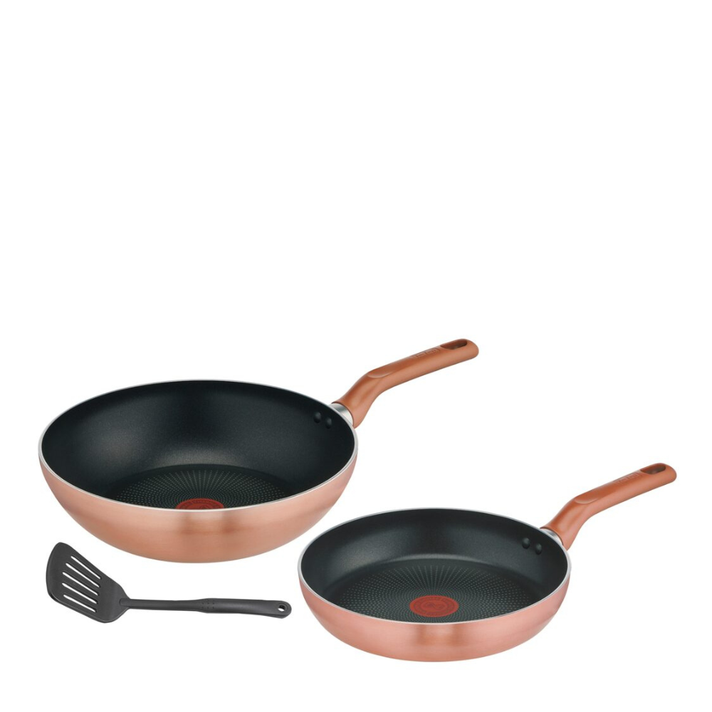 Tefal Cook & Shine Induction 3-PC Cookware Set (G808S3)