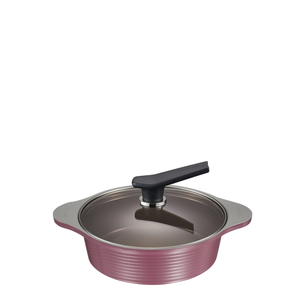 Happycall Onde IH 24cm/2.8L Saute Pan - Purple (4003-1194)