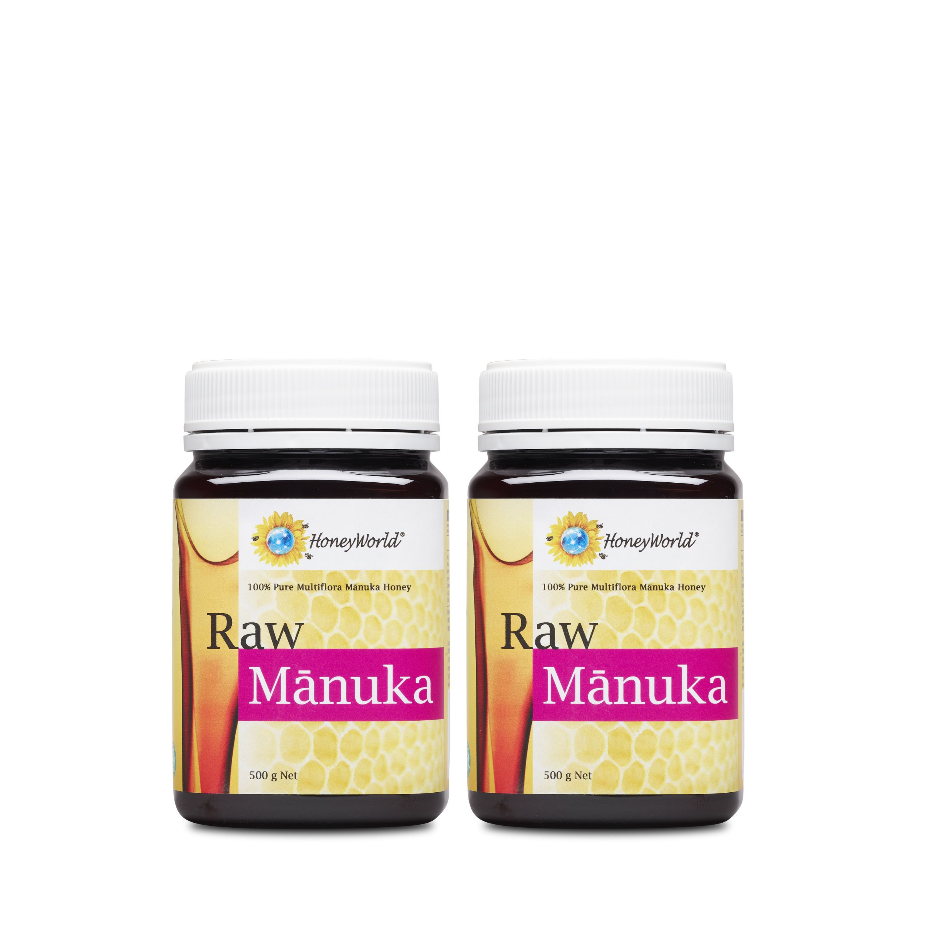 HoneyWorld® Raw Manuka (2 Bottles)