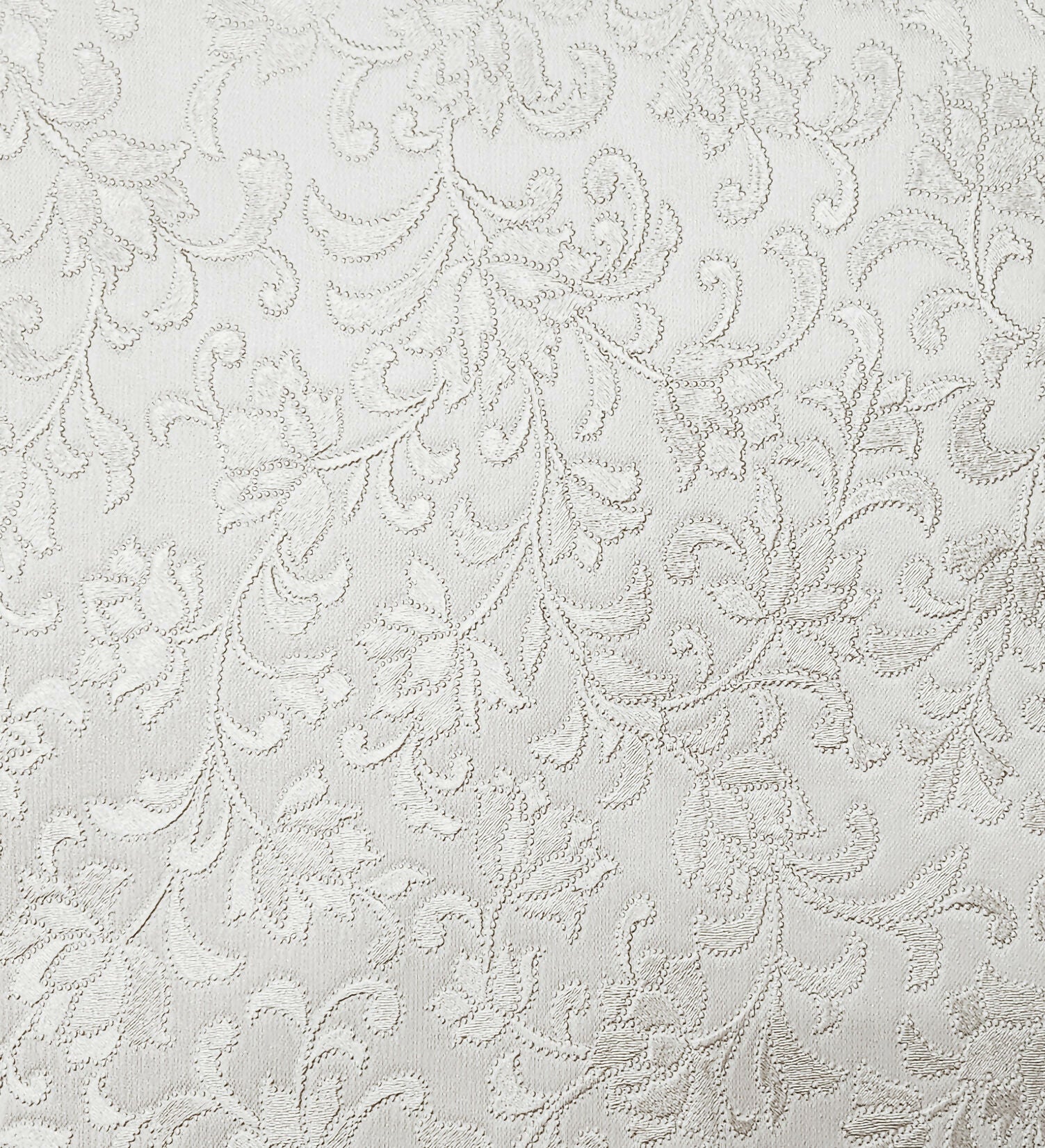 Rapee Ember Embossed PU Placemat – 30 x 45 cm – White