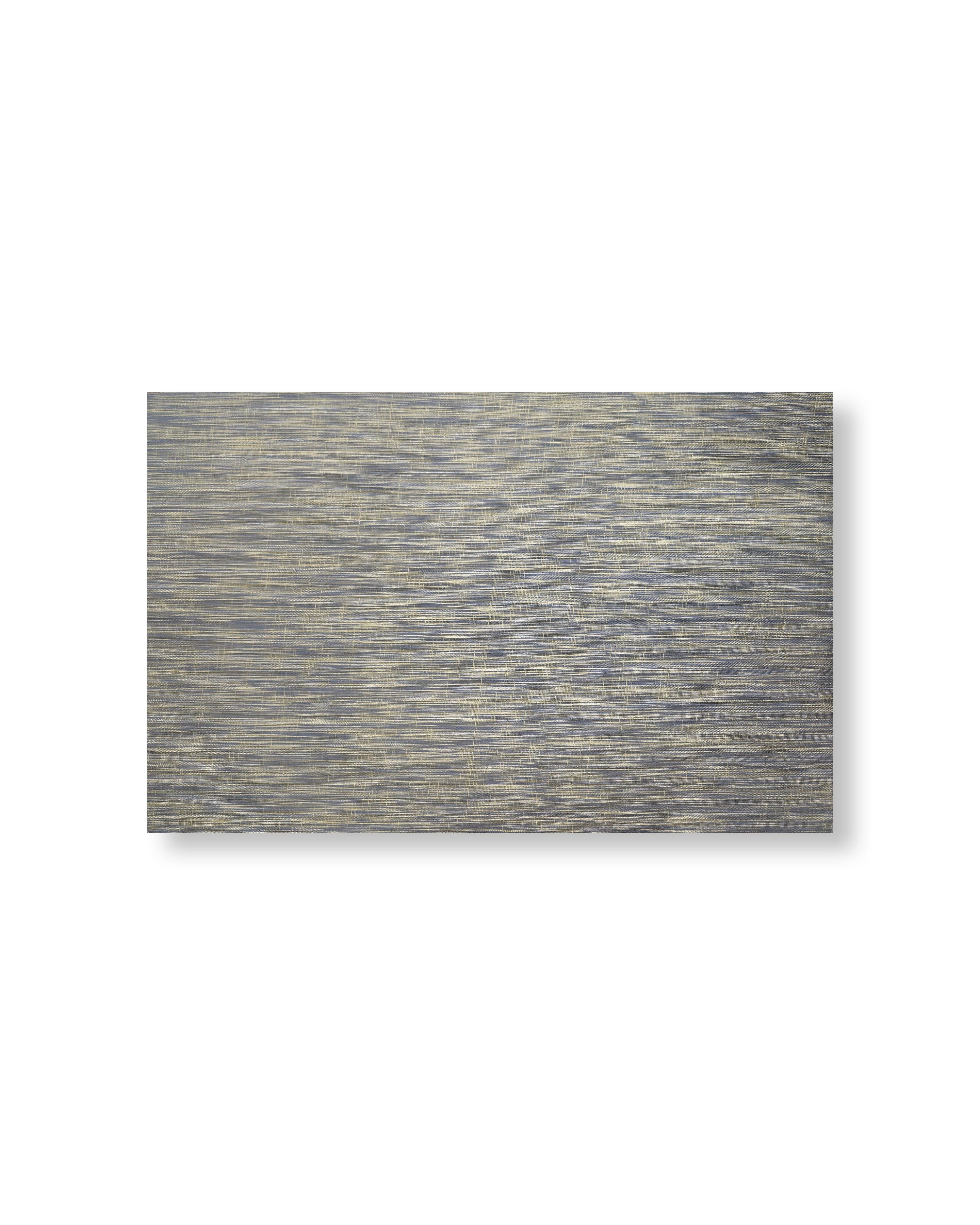 Rapee Glaze Gold Print PU Placemat - 30 x 45 cm, Teal