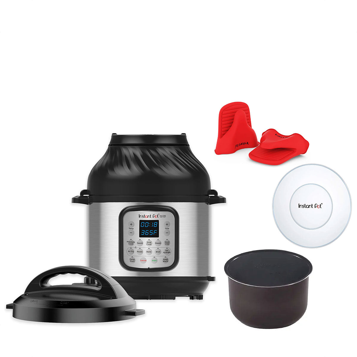 Instant Pot DUO80 Crisp and Air Fryer 11-in-1 8QT D80CRISP