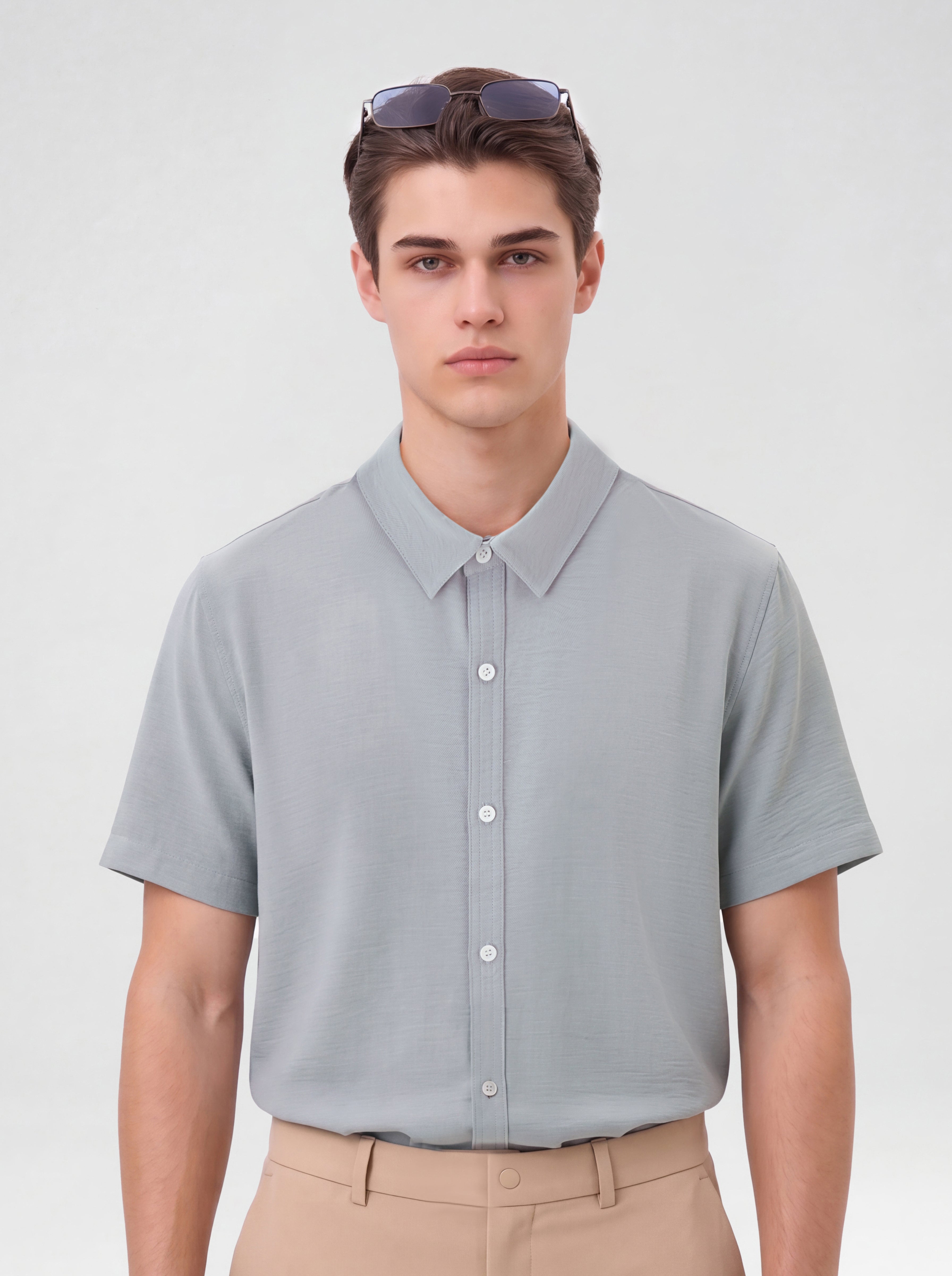 K/Woods Easy Care Lightwave Shirt