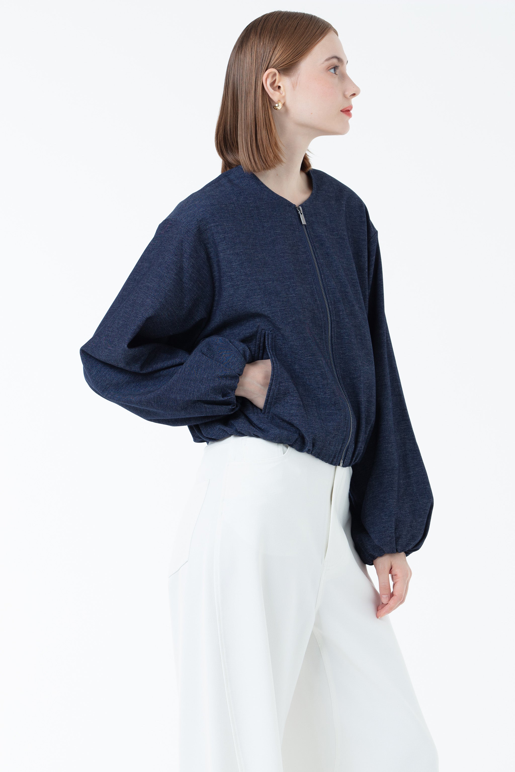 K/Woods Puff Bomber Jacket