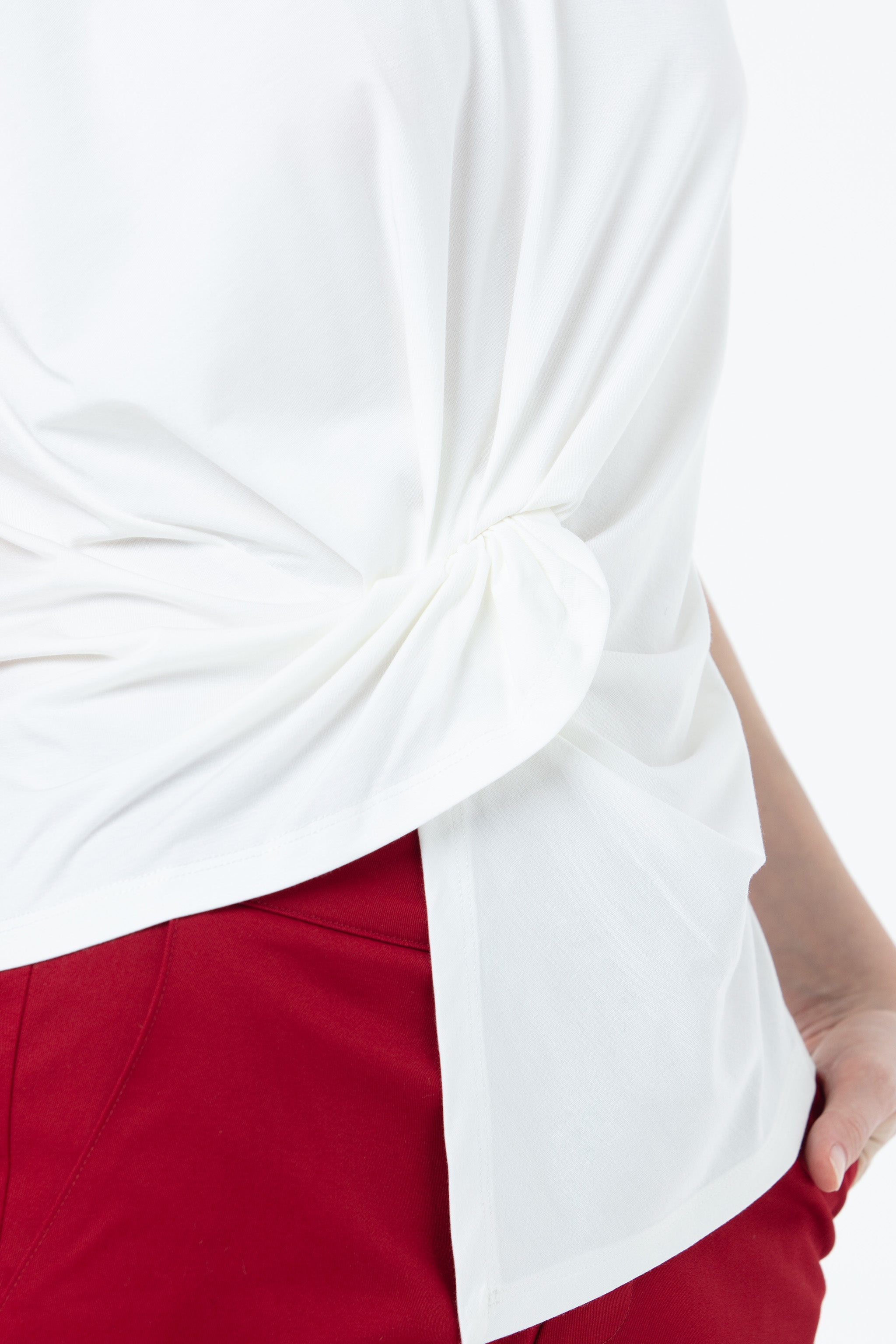 K/Woods Blossom Knot Top