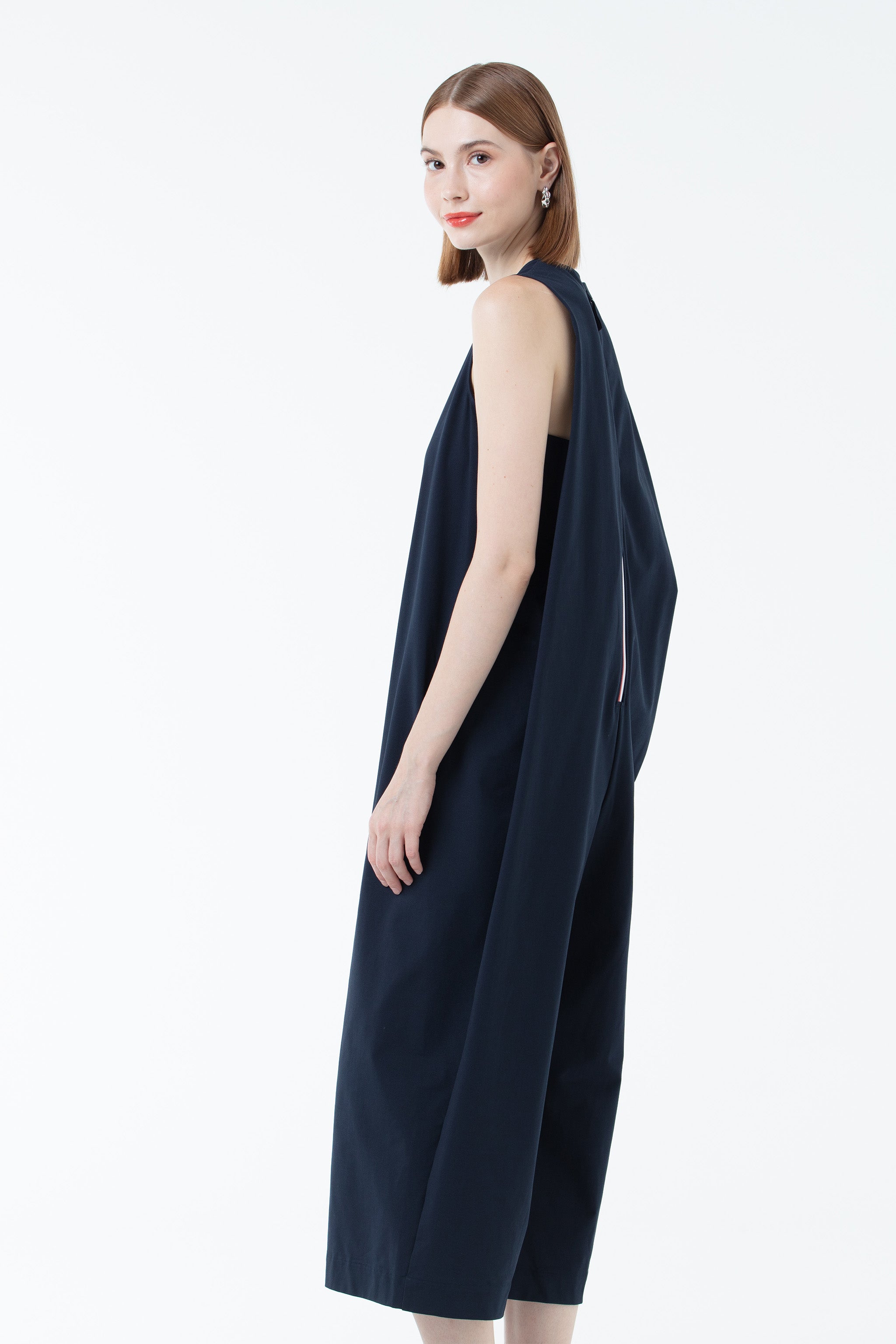 K/Woods Wideleg Jumpsuit - Navy