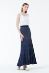 K/Woods Ocean Wave Pleated Skirt