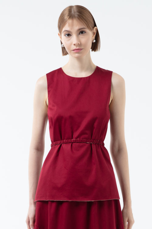 K/Woods Dual Form Belted Top