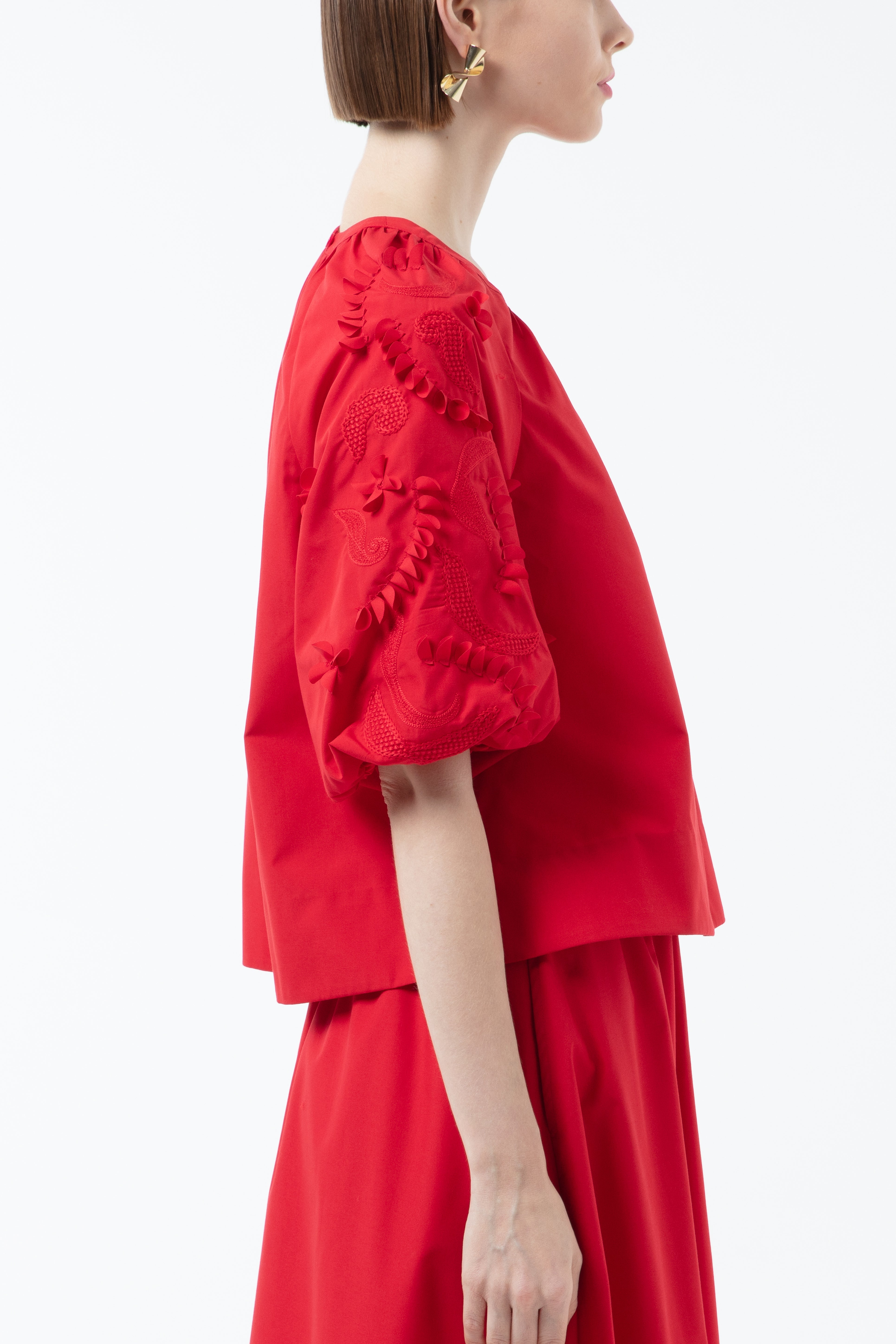 K/Woods Scarlet Blossom Top