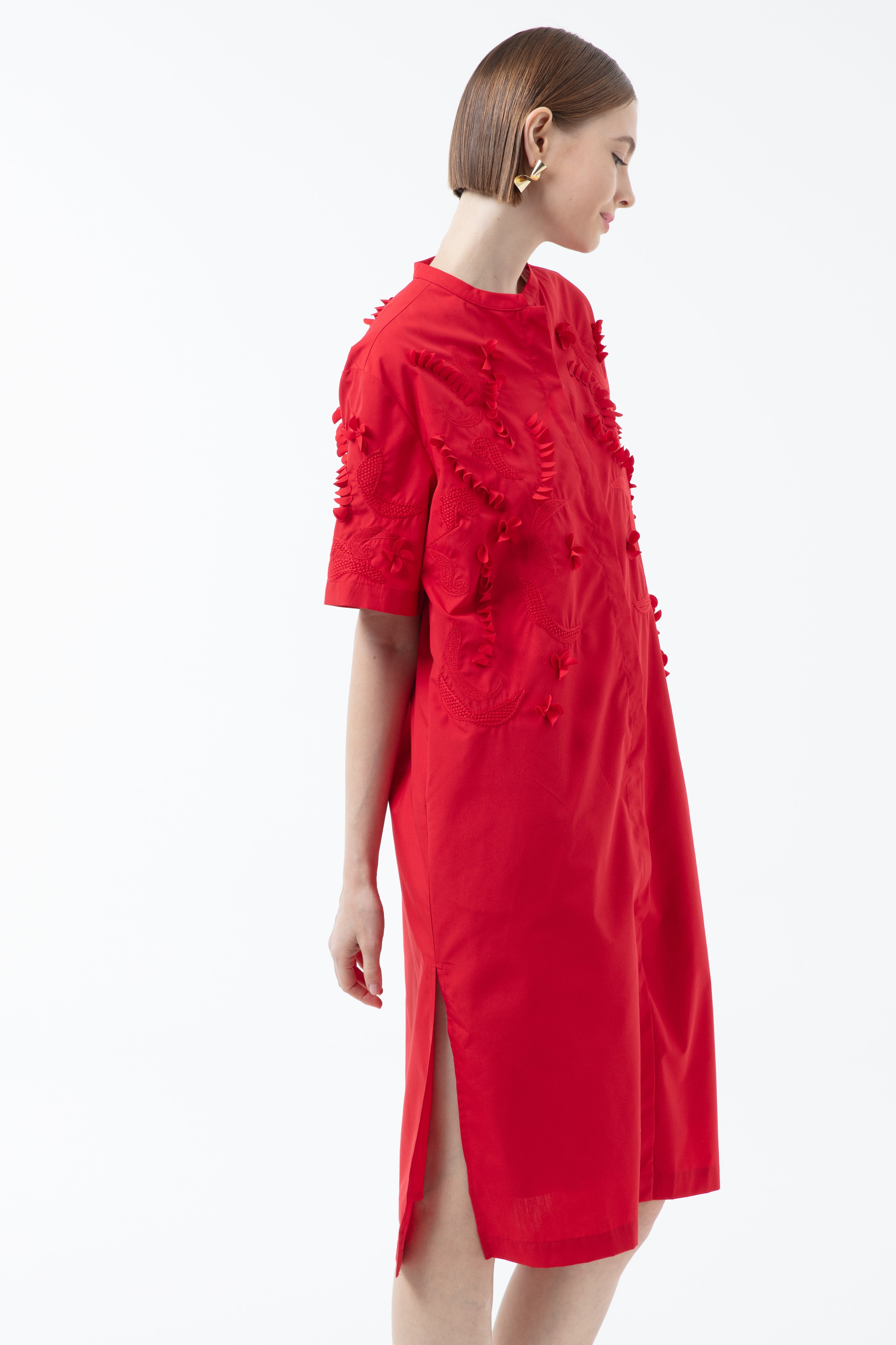 K/Woods Scarlet Blossom Dress