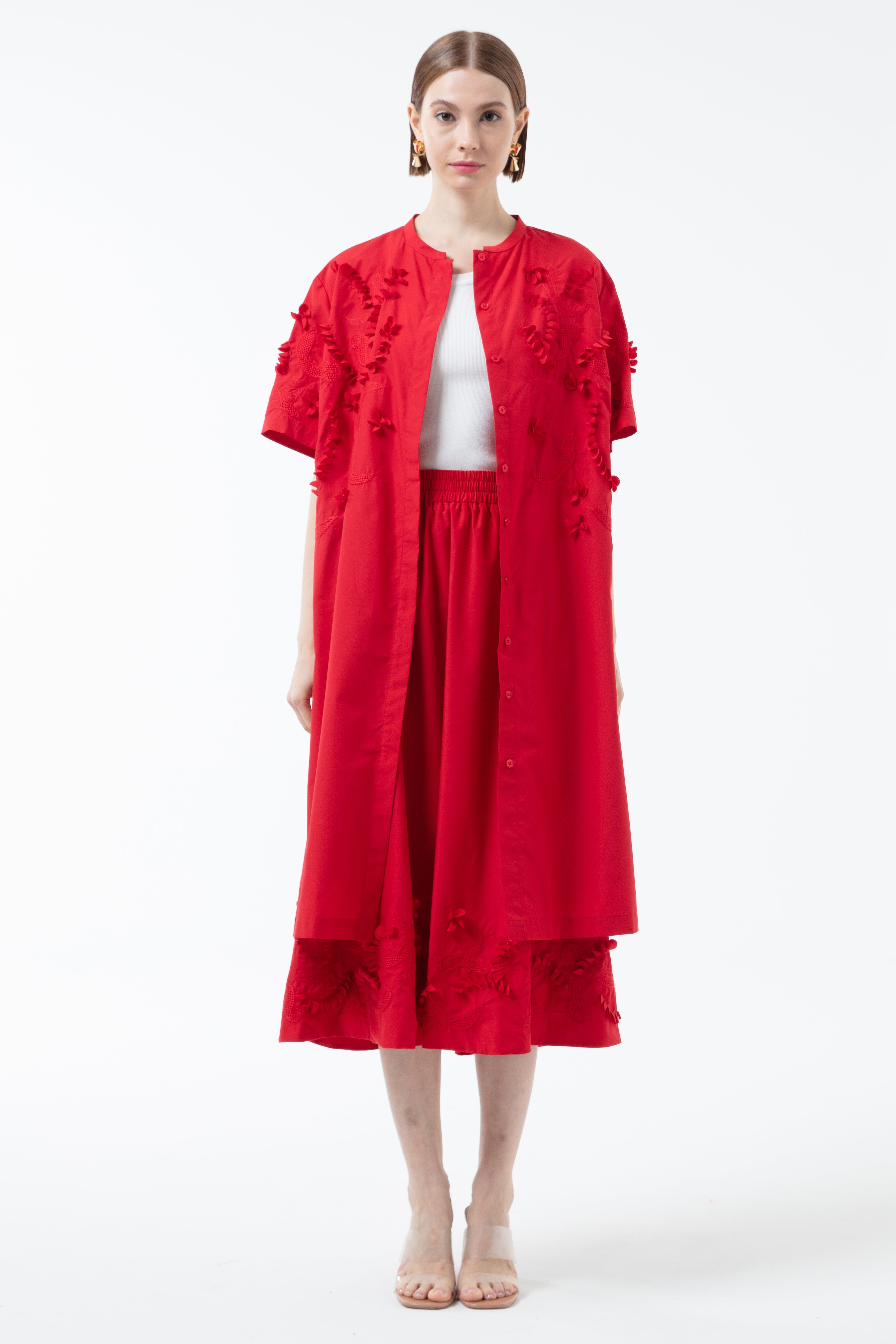 K/Woods Scarlet Blossom Dress
