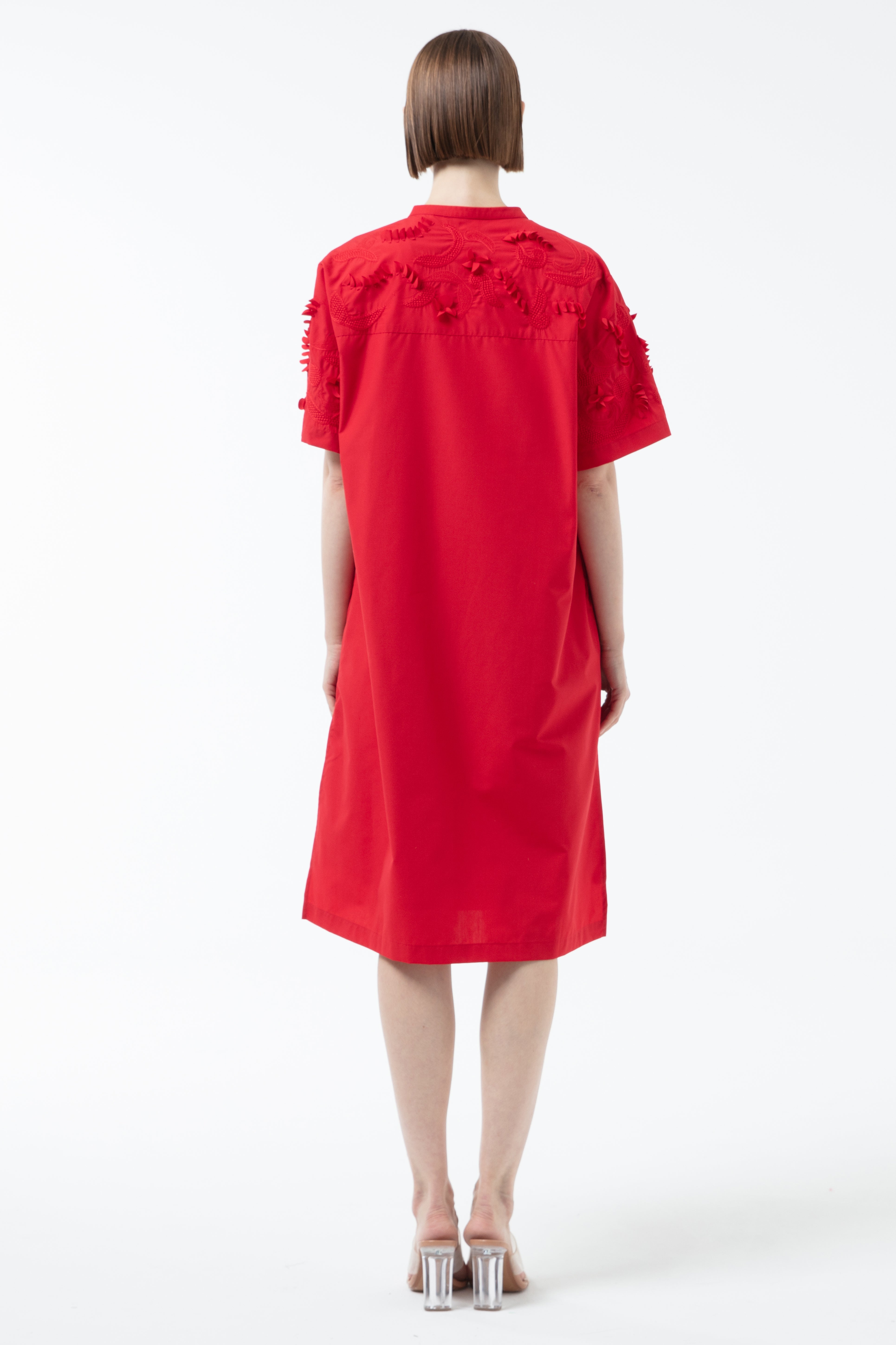 K/Woods Scarlet Blossom Dress
