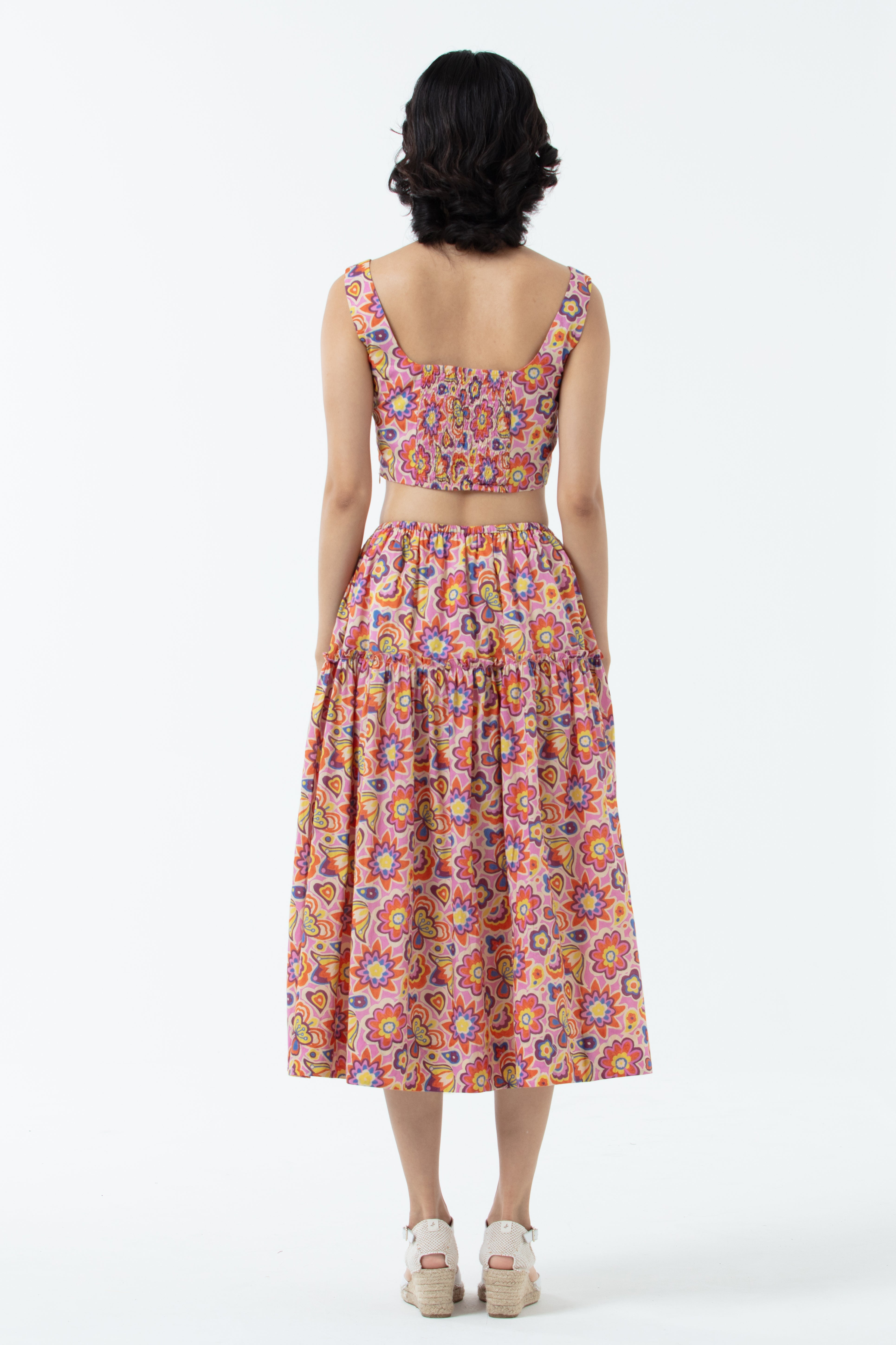 K/Woods Mod Floral Skirt
