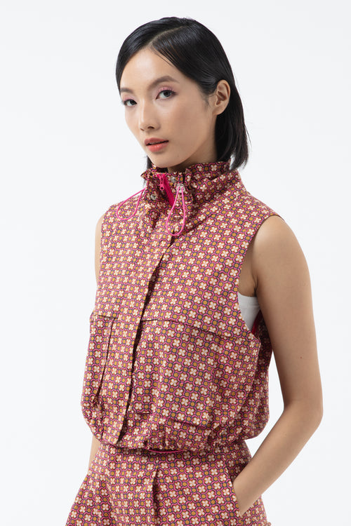 K/Woods Petal Weave Gilet