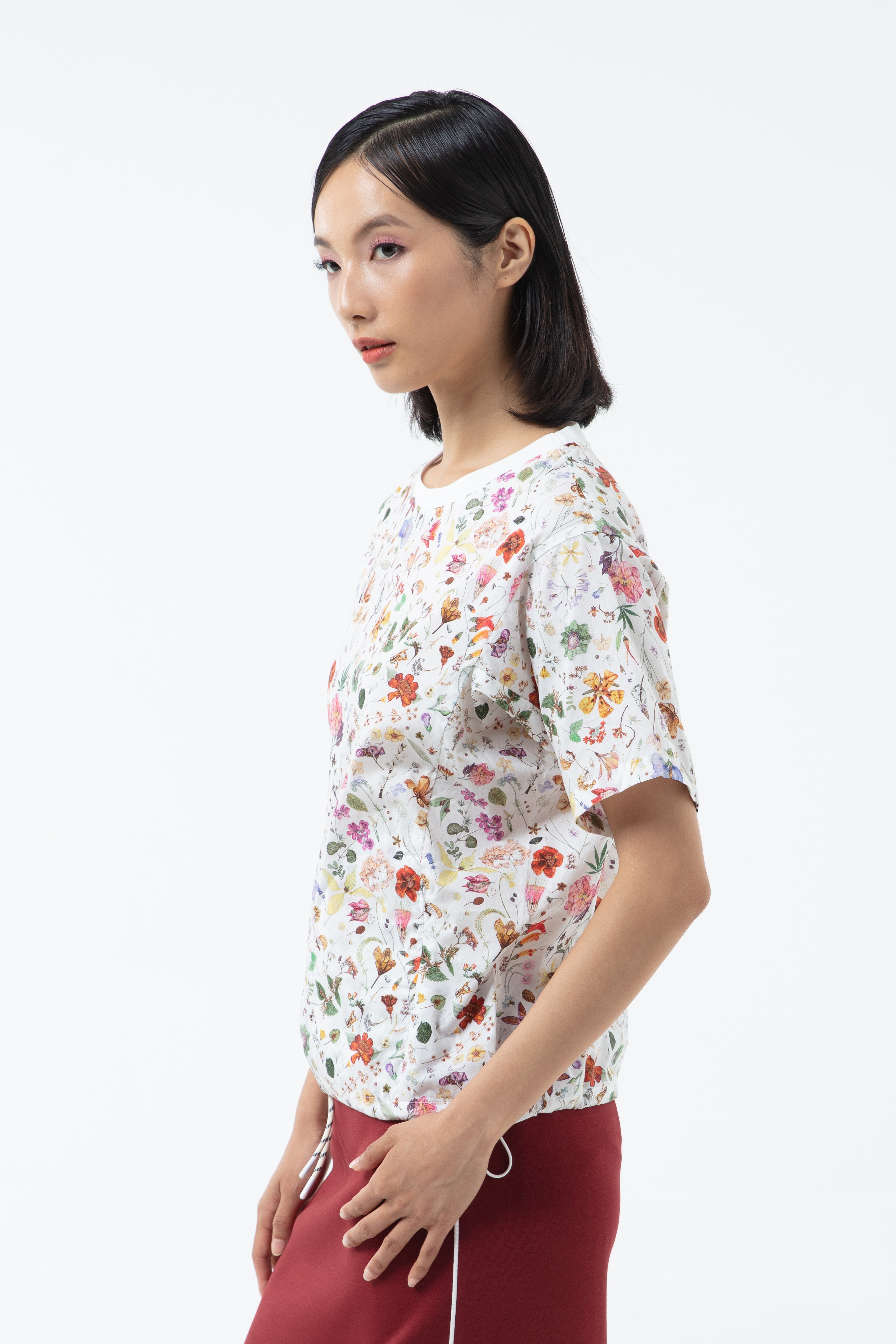 K/Woods Floral Eve Top