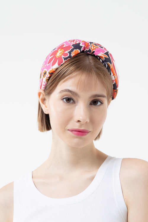 K/Woods Floral Grace Hairband - Flamboyance